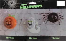 Dekorieren & Einrichten Decorate & Furnish Honeycomb Balls, Pumpkin, Ghost & Spider, 1 pc