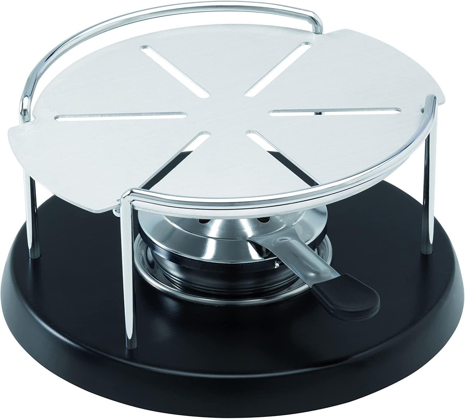 KUHN RIKON 32199 Meat / Cheese Fondue with Food Warmer / Aluminium Heat-Distributing Plate