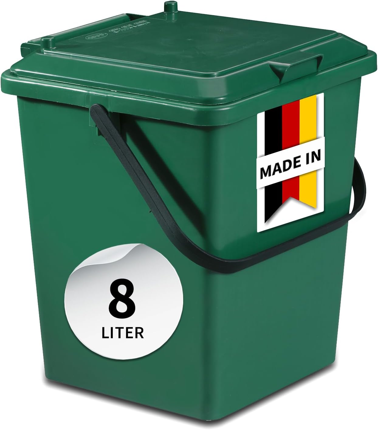 Garantia Store Graf 8 liter compost bin, green