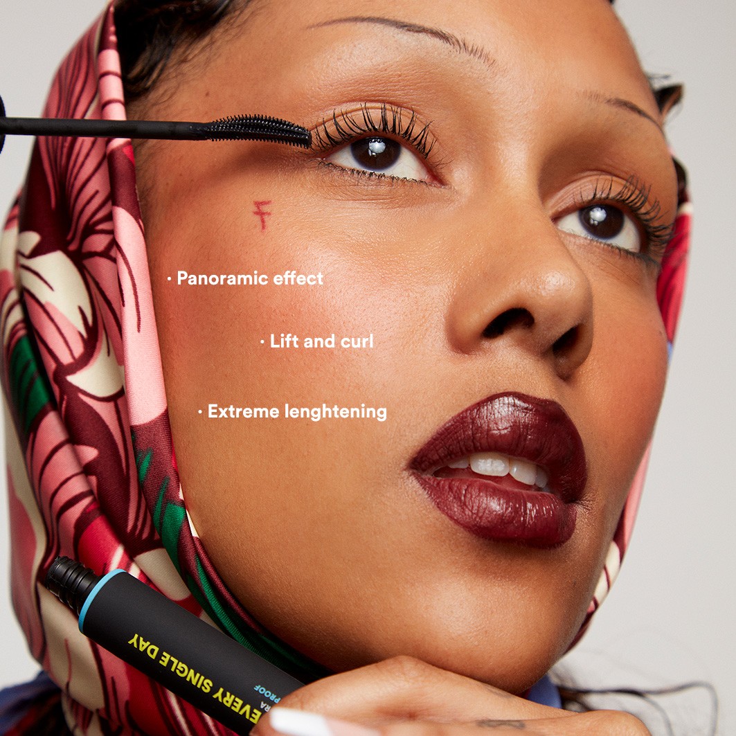3INA Mascara Every Single Day Waterproof BLACK