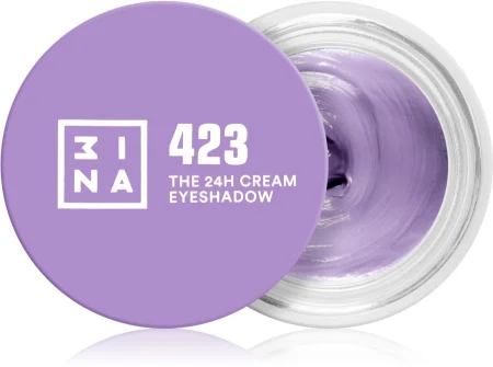 3INA The 24H Cream Eyeshadow Eyeshadow cream Farbton 423 Lilac 3 ml