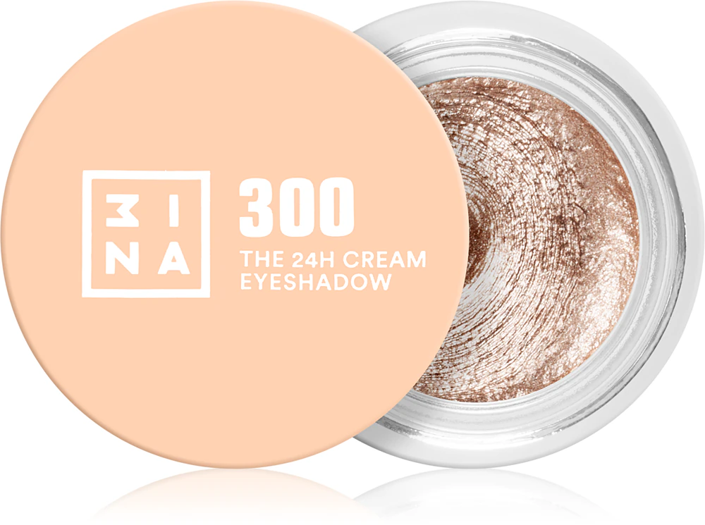 3INA The 24H Cream Eyeshadow Eyeshadow cream Farbton 300 Pink nude 3 ml