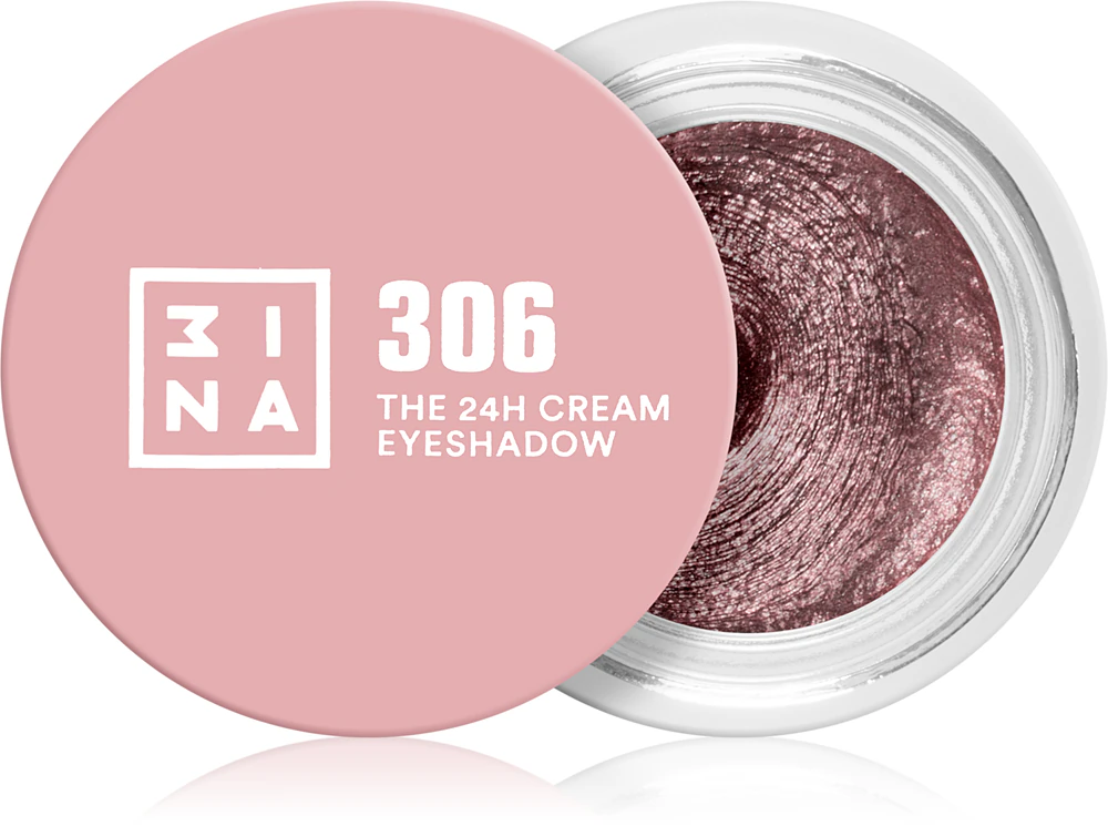 3INA The 24H Cream Eyeshadow Eyeshadow cream Farbton 306 Light pink 3 ml