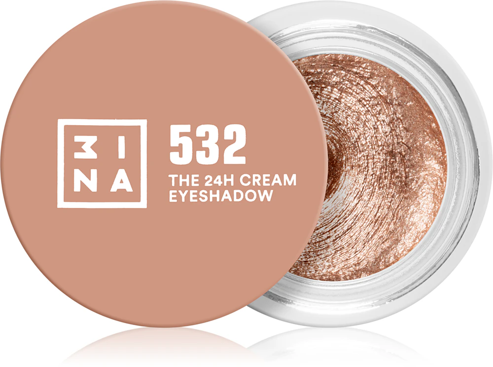 3INA The 24H Cream Eyeshadow Eyeshadow cream Farbton 532 Bronze 3 ml