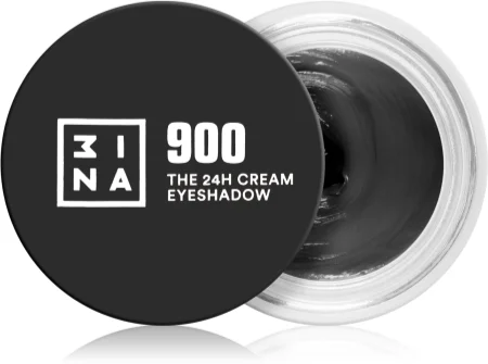 3INA The 24H Cream Eyeshadow Eyeshadow cream Farbton 900 Black 3 ml