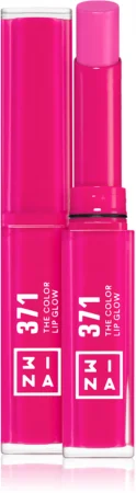 3INA The Color Lip Glow hydrating lipstick with shine Farbton 371 - Electric, hot pink 1,6 g