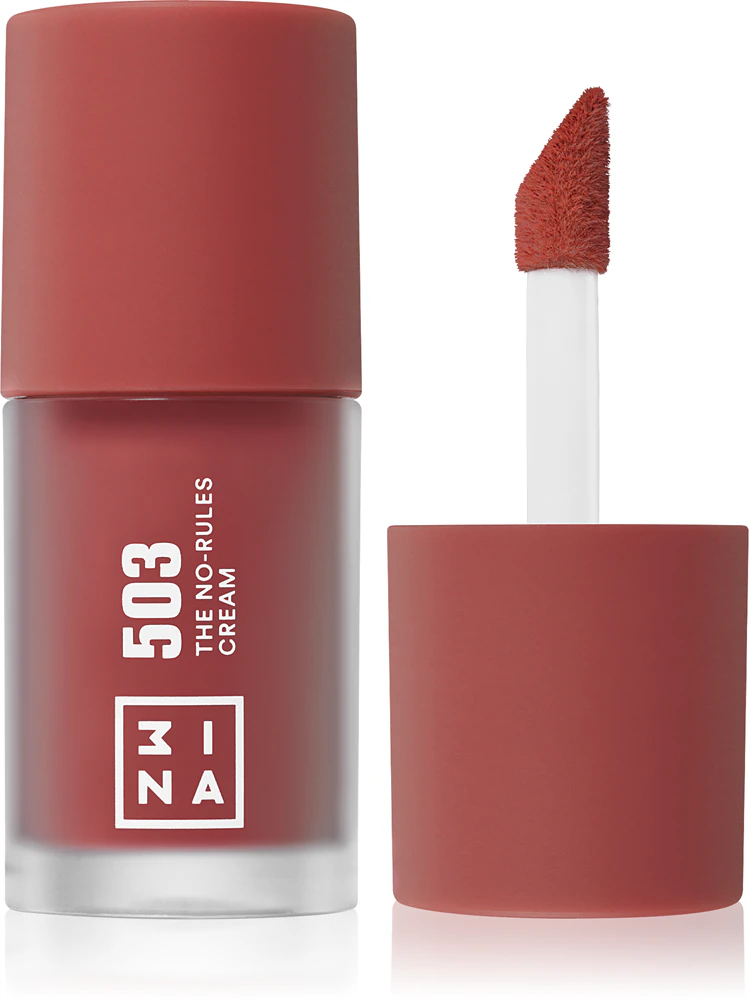 3INA The No-Rules Cream multifunctional make-up for eyes, lips and face Farbton 503 - Medium, nude pink 8 ml