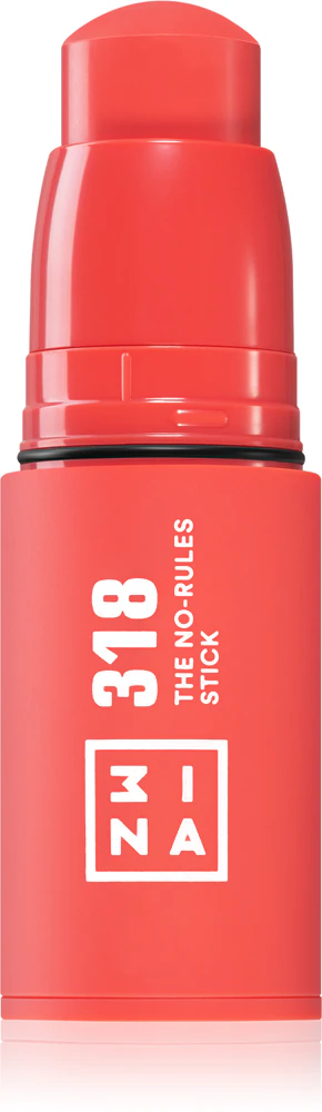 3INA The No-Rules Stick Multifunctional stick for eyes, lips and cheeks Farbton 318 - Coral 5 g