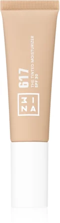 3INA The Tinted Moisturizer Toning Hydrating Cream SPF 30 Farbton 617 Sand 30 ml