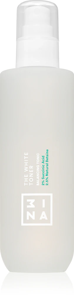3INA The White Toner refreshing hydrating tonic to soothe the skin