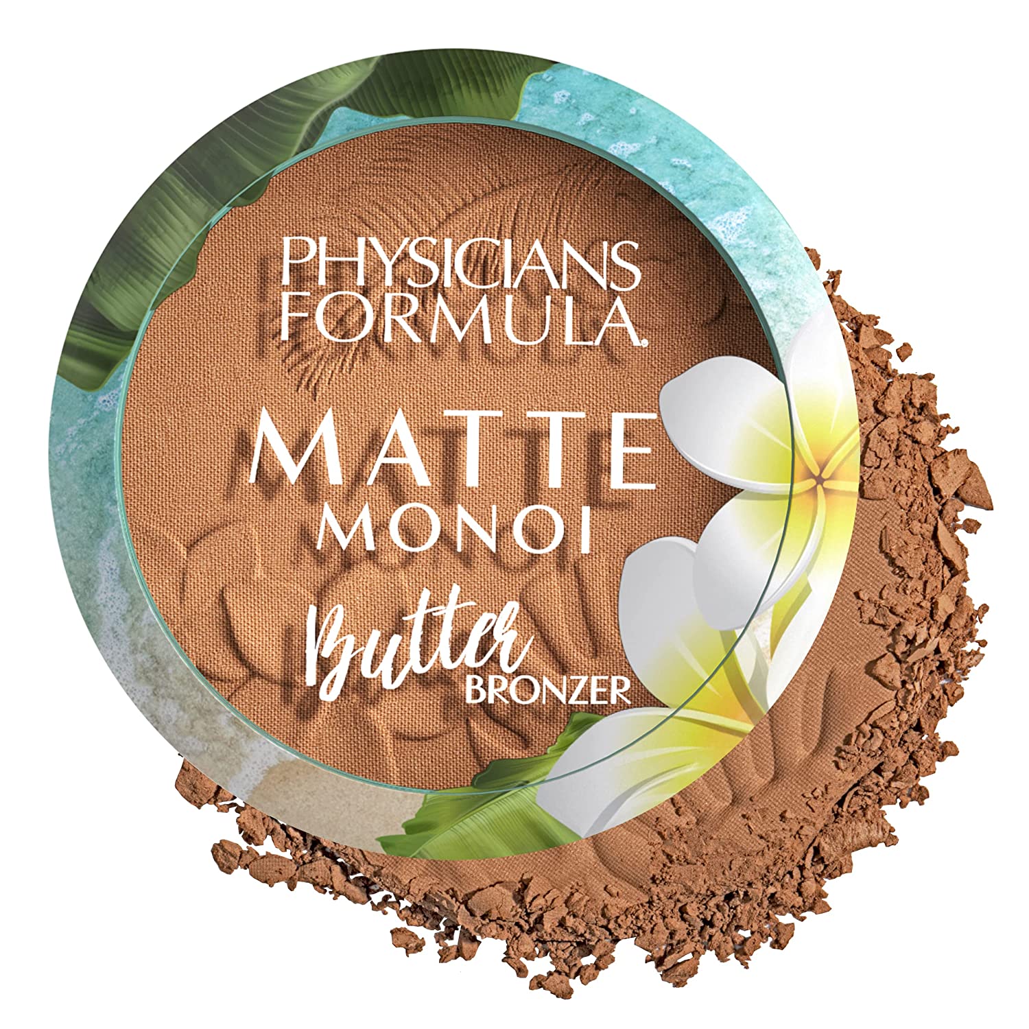 formula Physicians Formula, Matte Monoi Butter Bronzer, Long-Lasting Bronzing Powder with Monoi Butter, Murumuru Butter, Cupuaçu Butter, Tucuma Butter, Essential Fatty Acids - Provitamins, Matte Bronzer, ‎deep