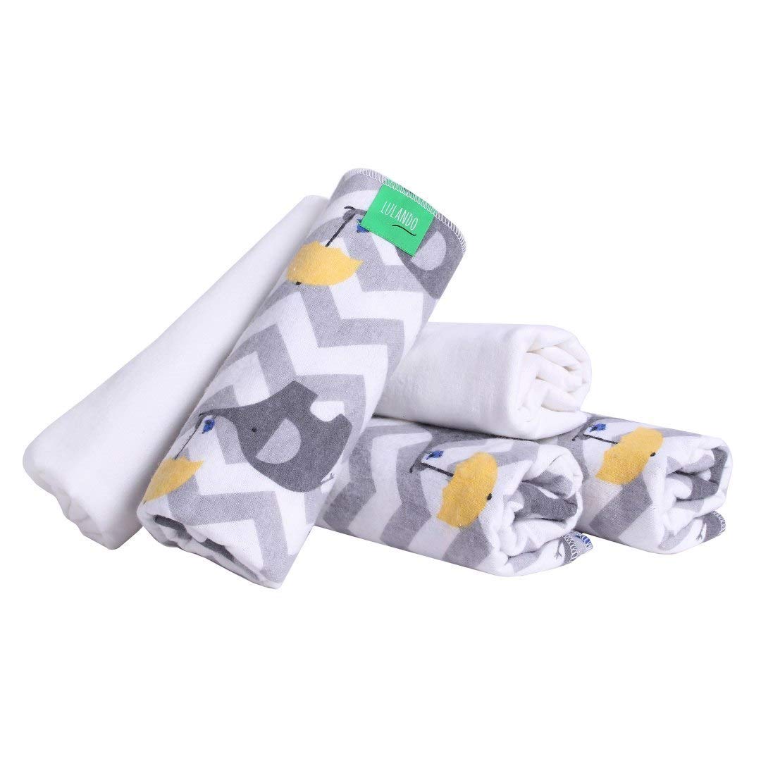 Lulando Cloth Nappies And Molton Cloths 70 X 80 Cm – Pack Of 5
