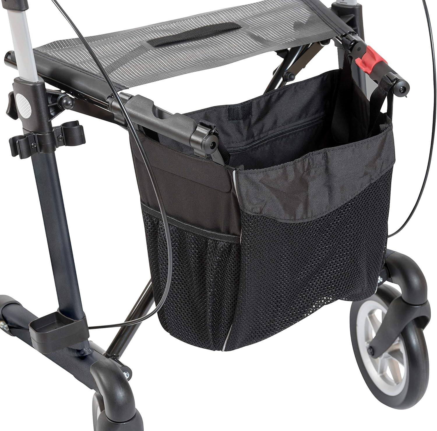 Rehasense Lightweight Rollator Server Comfort Aluminium Rollator Maximum Lo