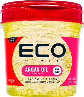 ECO Style Hair gel Argan Oil Styling Gel, 236 ml