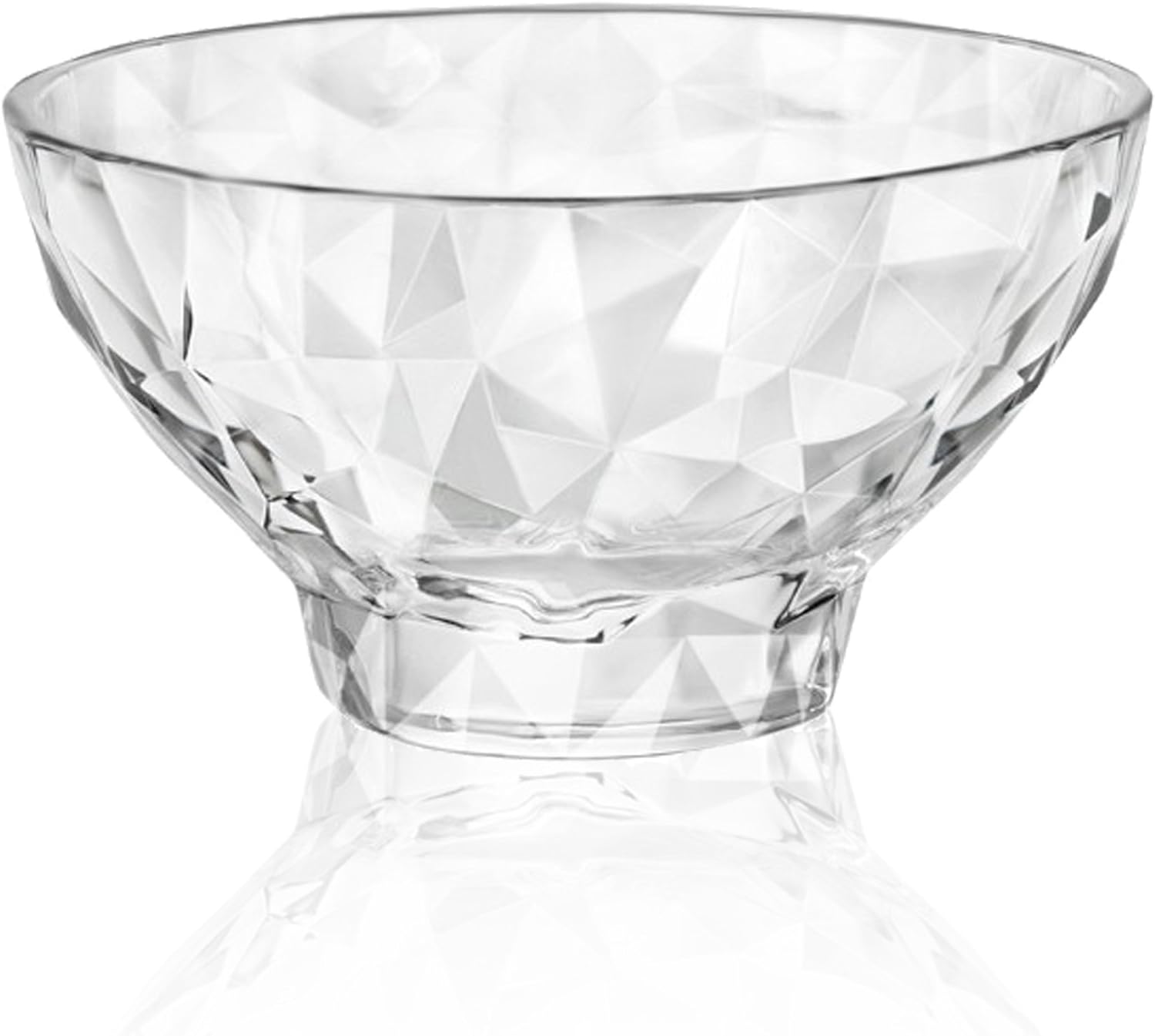 Bormioli Rocco Diamond Ocean Blue Long Drink Glasses 470ml Glass Set of 6 Blue