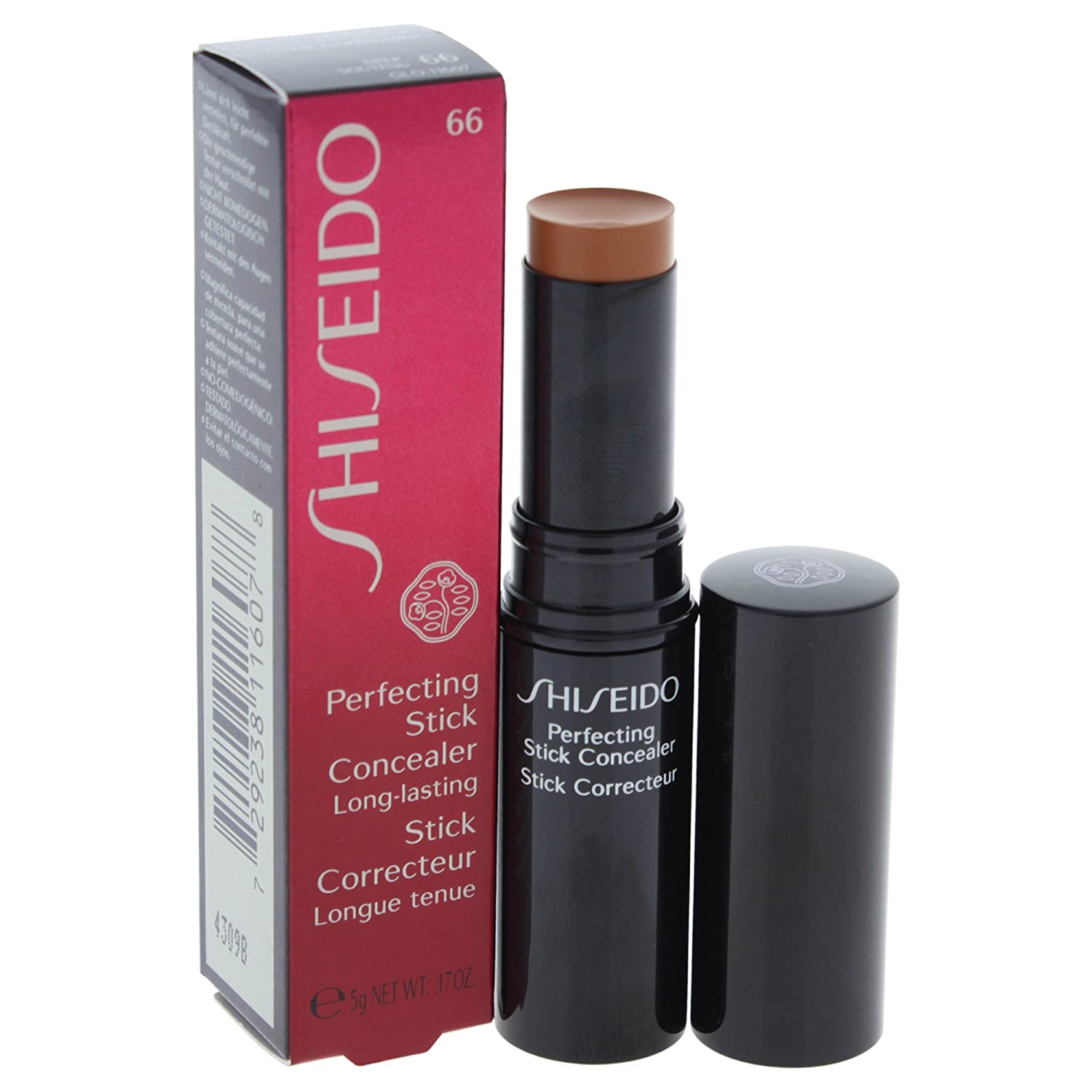 Shiseido Perfecting Stick Concealer Unisex 5 g Colour 66 Pack of 1 x 0.026 kg, ‎colour