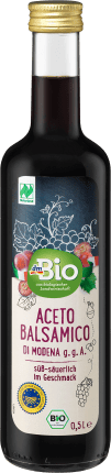 dmBio Essig, Aceto Balsamico di Modena G.G.A., Naturland, 500 ml