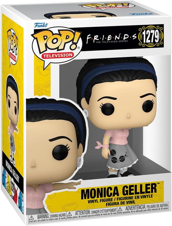 Funko Pop! TV: Friends - Waitress Monica Geller - 1/6 Odds For Rare Chase Variant - Vinyl Collectible Figure - Gift Idea - Official Merchandise - Toys For Children And Adults