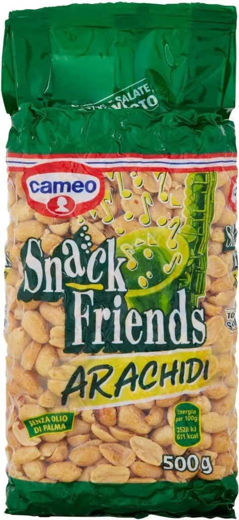 3x Cameo Arachidi Snack peanuts salted peanuts 500 gr