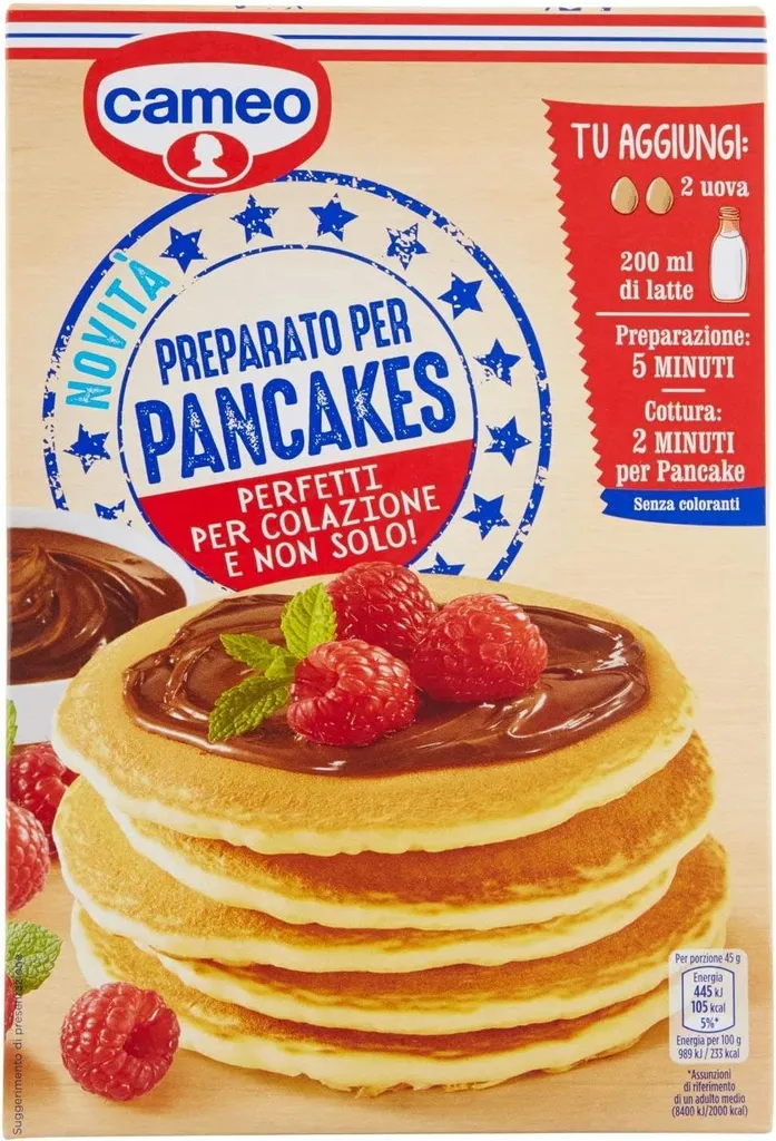 3x Cameo Preparato per Pancakes, prepared for pancakes, 250g