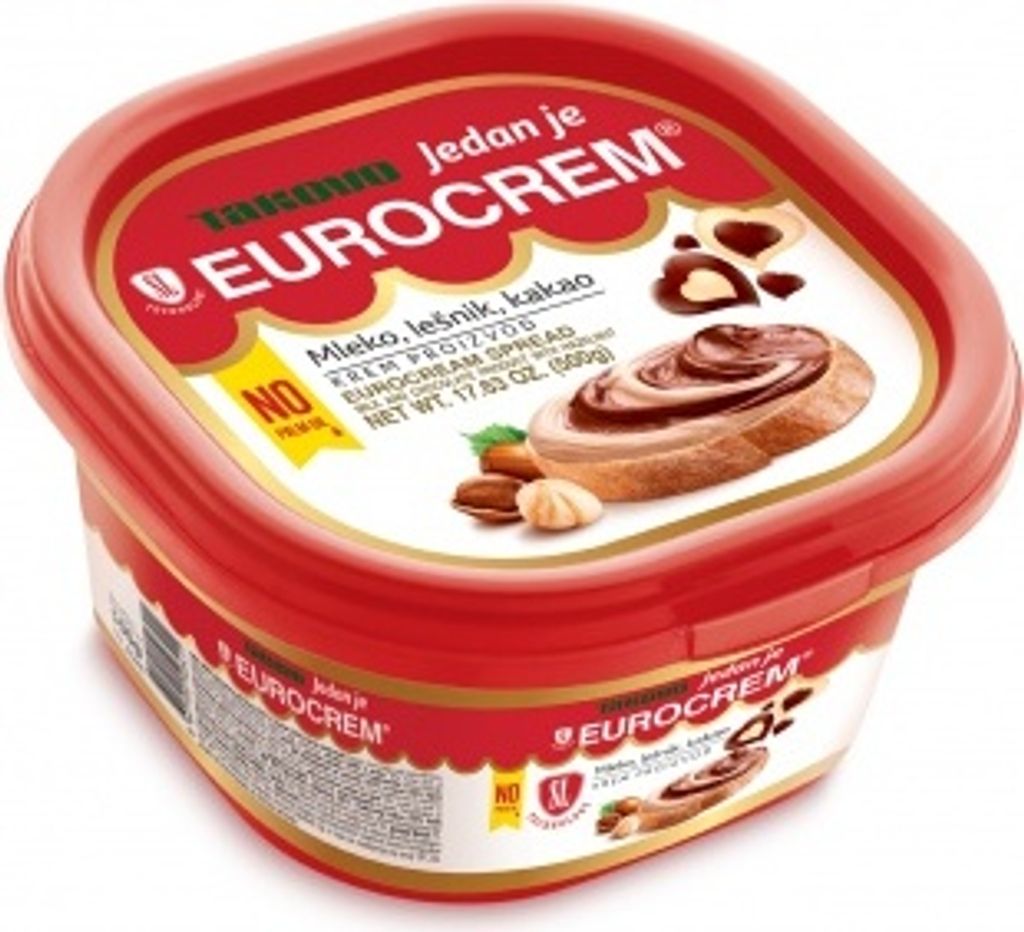 Takovo 3x Eurocrem two-colored bread spread (3x500g)