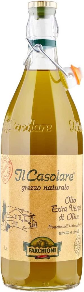 3x Farchioni Casolare Extra Virgin Olive Oil 1Lt 100% virgin Olio Oliva 3000 ml