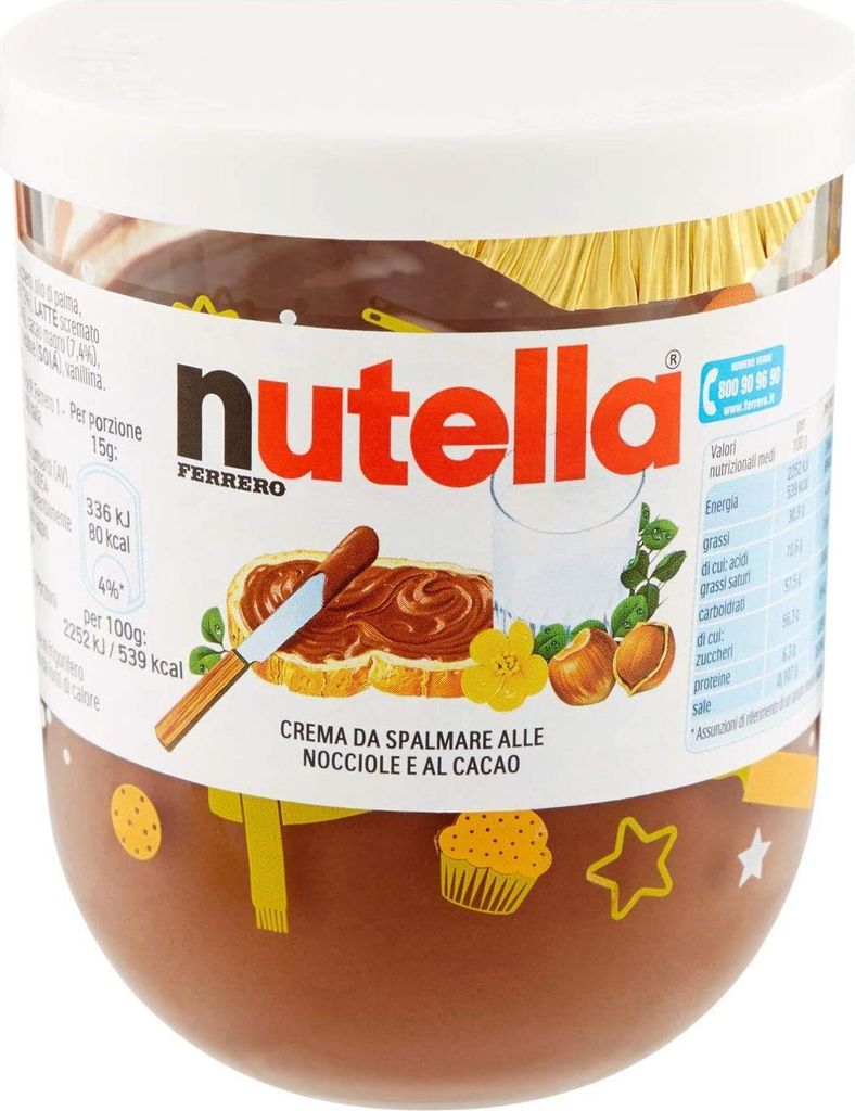 3x Ferrero Nutella Hazelnut Chocolate 200g Chocolate Spread Bread Spread