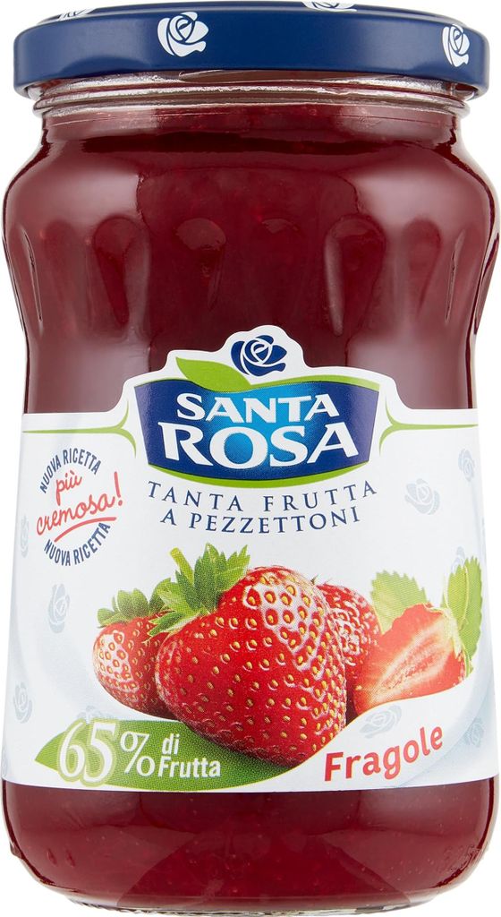 3x Santa Rosa Strawberry Jam, Preserves, Spreads from Italy, 350g