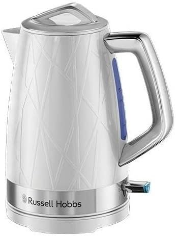 Russell Hobbs 28080-70 Bouilloire 1.7 L 2400 W Acier Inoxidable, White