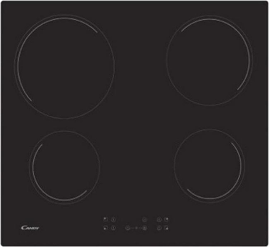 4-burner ceramic hob 6500w black Candy CC64CH