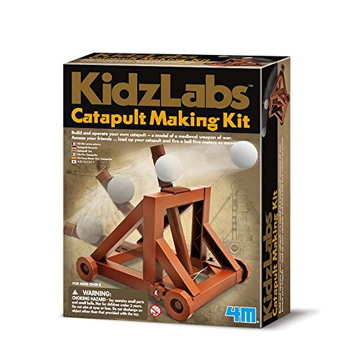 4M M Kidz Labs Catapult Making Kit Multi Colour