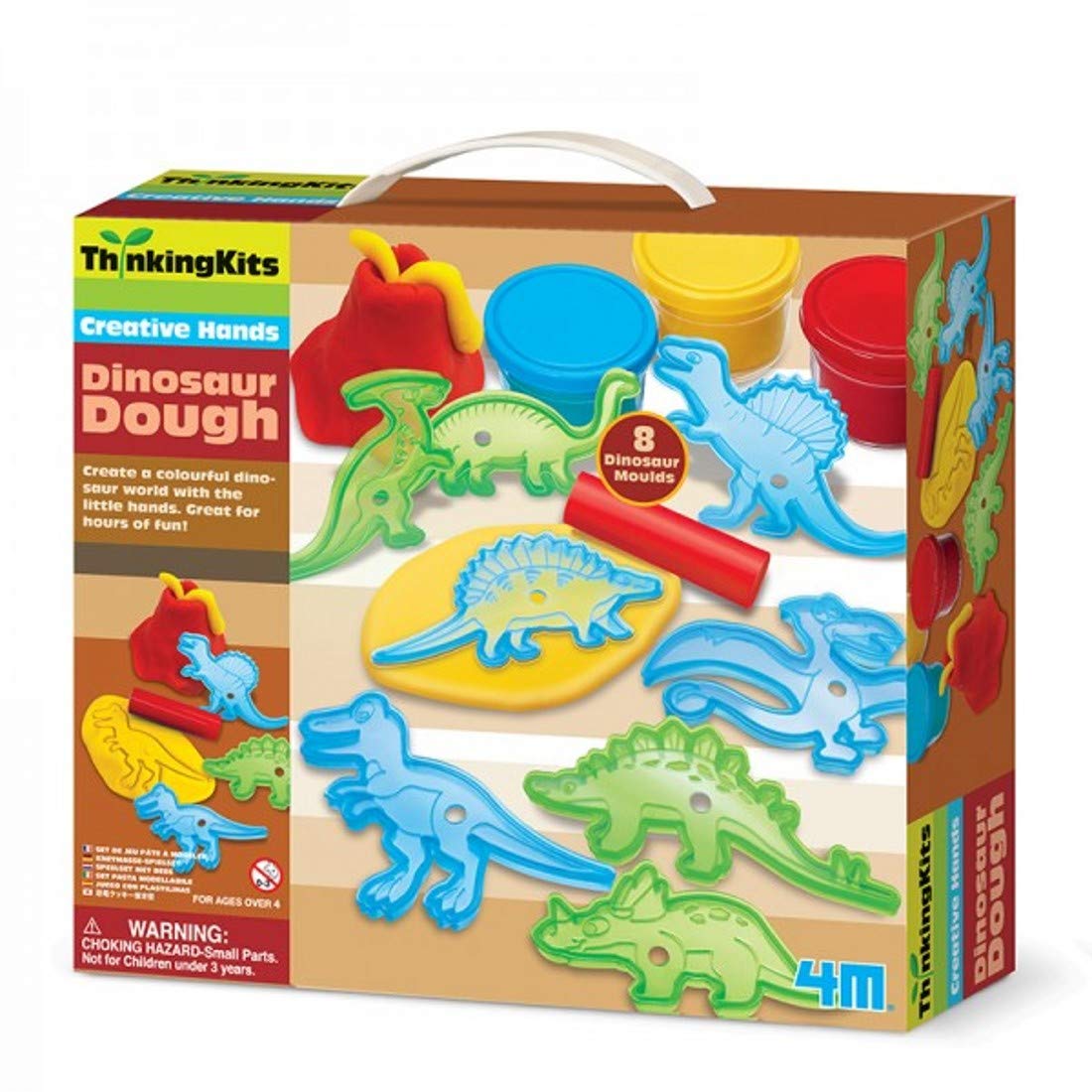 4M 4 M 404716 Thinking Kits – Dinosaur Dough Kit