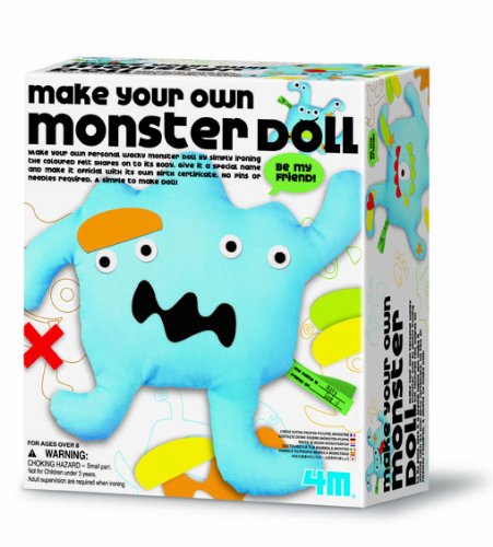 4M M Make Your Own Monster Doll Set