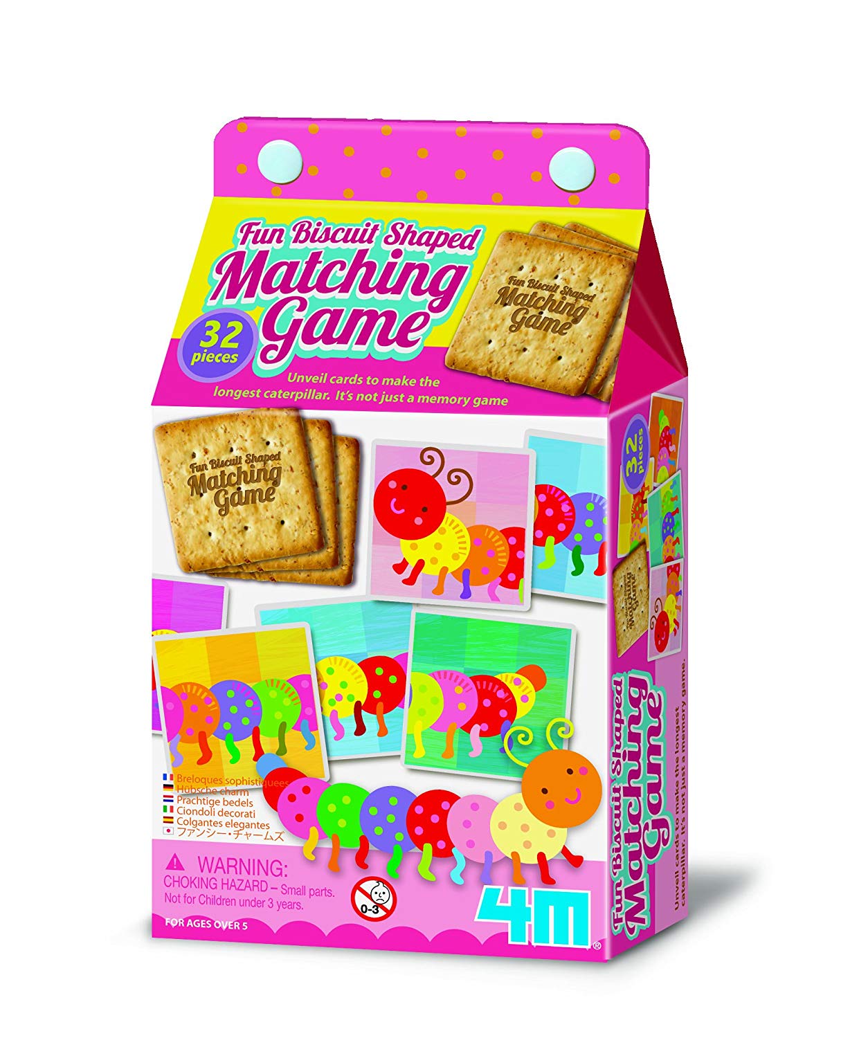 HCM Kinzel 4 M 68378 – Biscuit Shaped Matching Game – Caterpillar