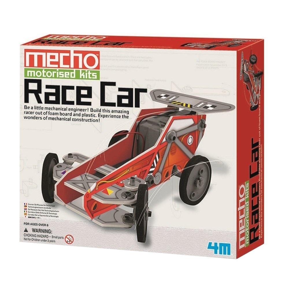4M M Mecho Motorised Kits Racecar Experimentierk Sten