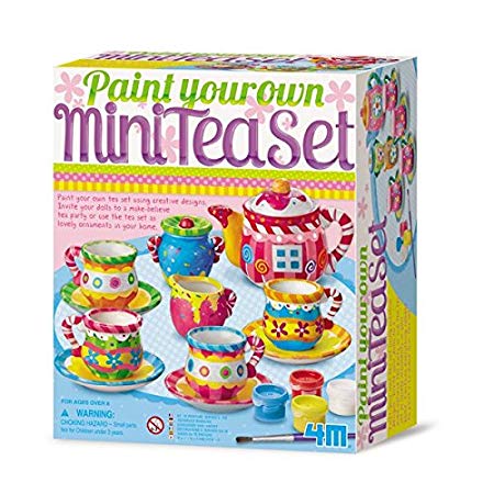 4M M Paint Your Own Mini Tea Set Educational Toy