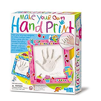 4M M Hand Print Learning Toy Make Your Own