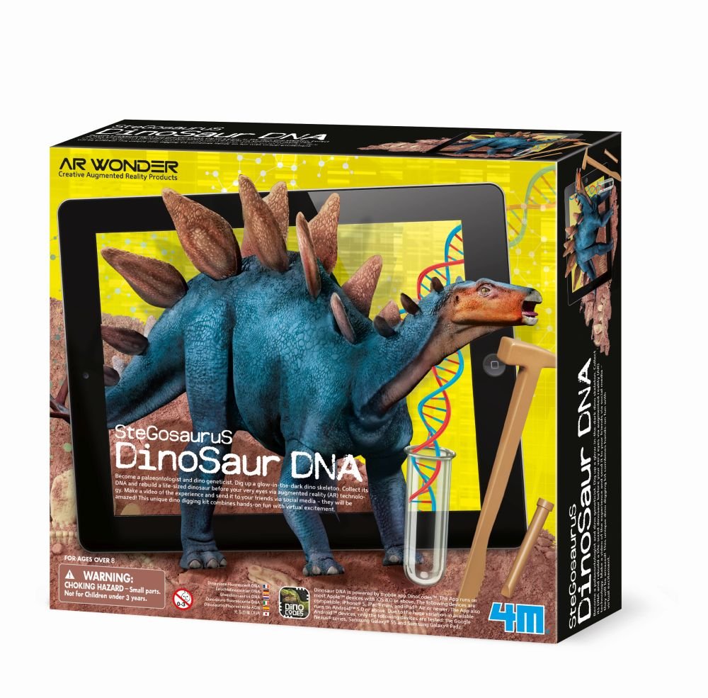 4M M Dinosaur Stegosaurus Dna Toy Augmented Reality