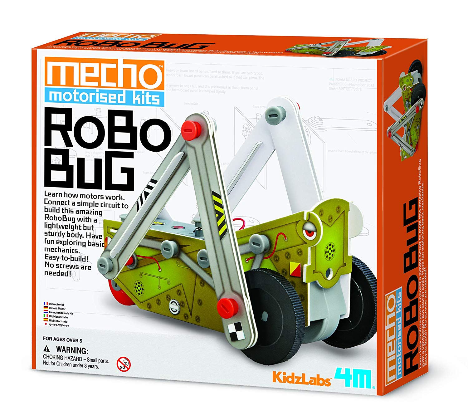 Great Gizmo M Mechno Motorised Race Car Kit
