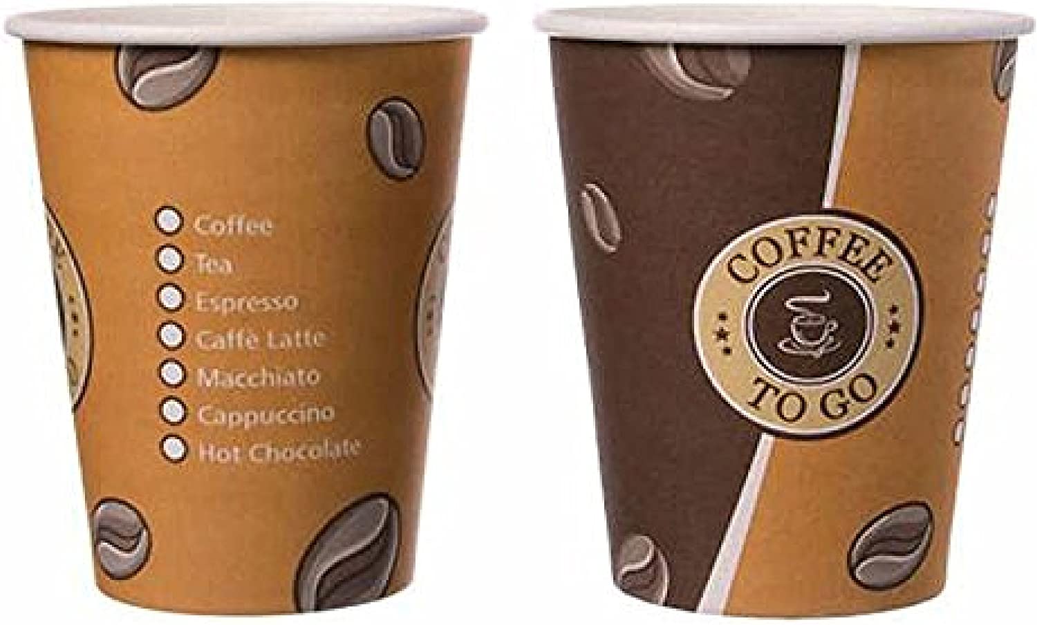 Verpackungsteam Topline Coffee To Go Coated Cardboard 12 oz 300 ml Pack of 400