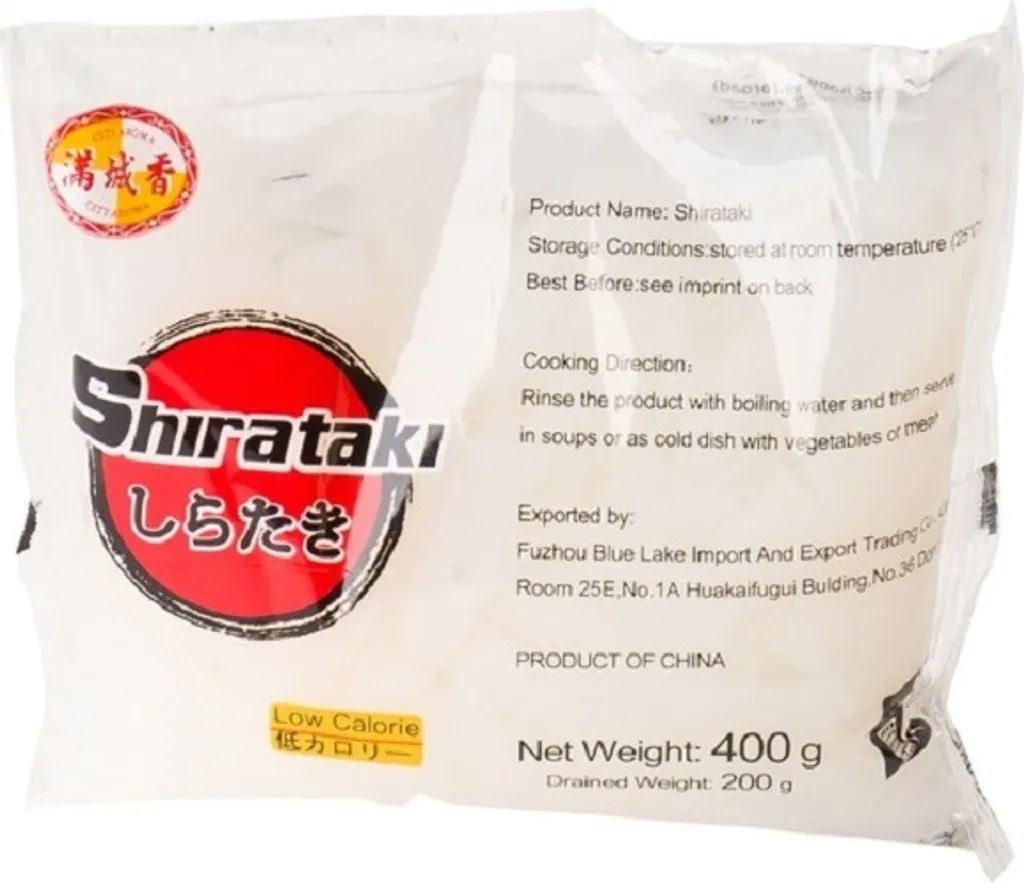 City Aroma [400g / 200g ATG] Konjac Noodles Shirataki "Wide Noodles" LOW CARB #10