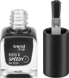 trend !t up Nail polish Easy & Speedy Nail Polish black 120, 6 ml