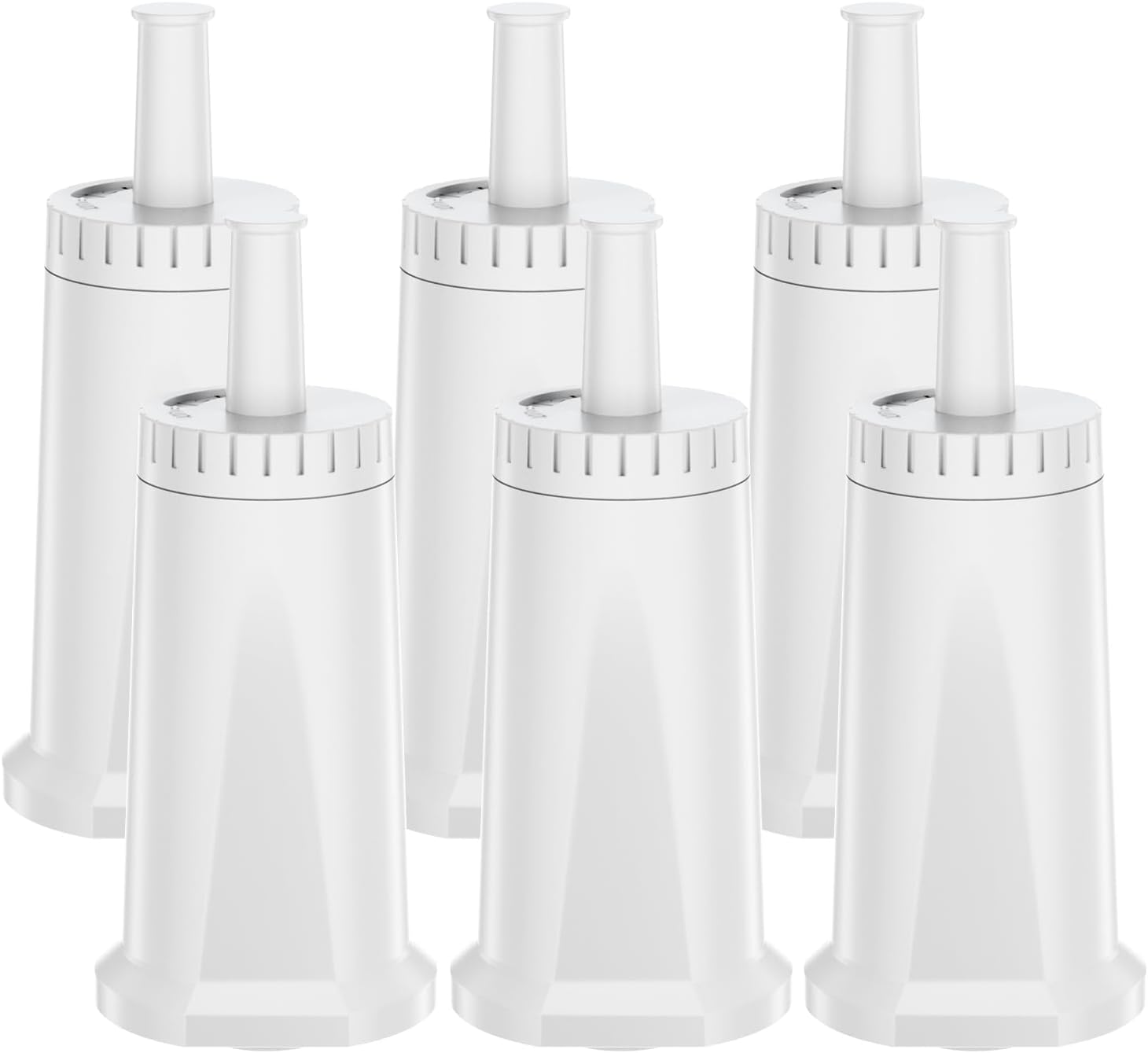 Mutital Pack of 6 Sage Water Filter Replacement for Sage Fully Automatic Coffee Machine, Replacement for Sage Barista Express Pro Water Filter, Water Filter for SES810/SES880/SES920/SES980/SES990