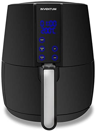 Inventum GF254HLD Single Independent Low-Fat Fryer 2.5L 1500W Black, Silver Fryer