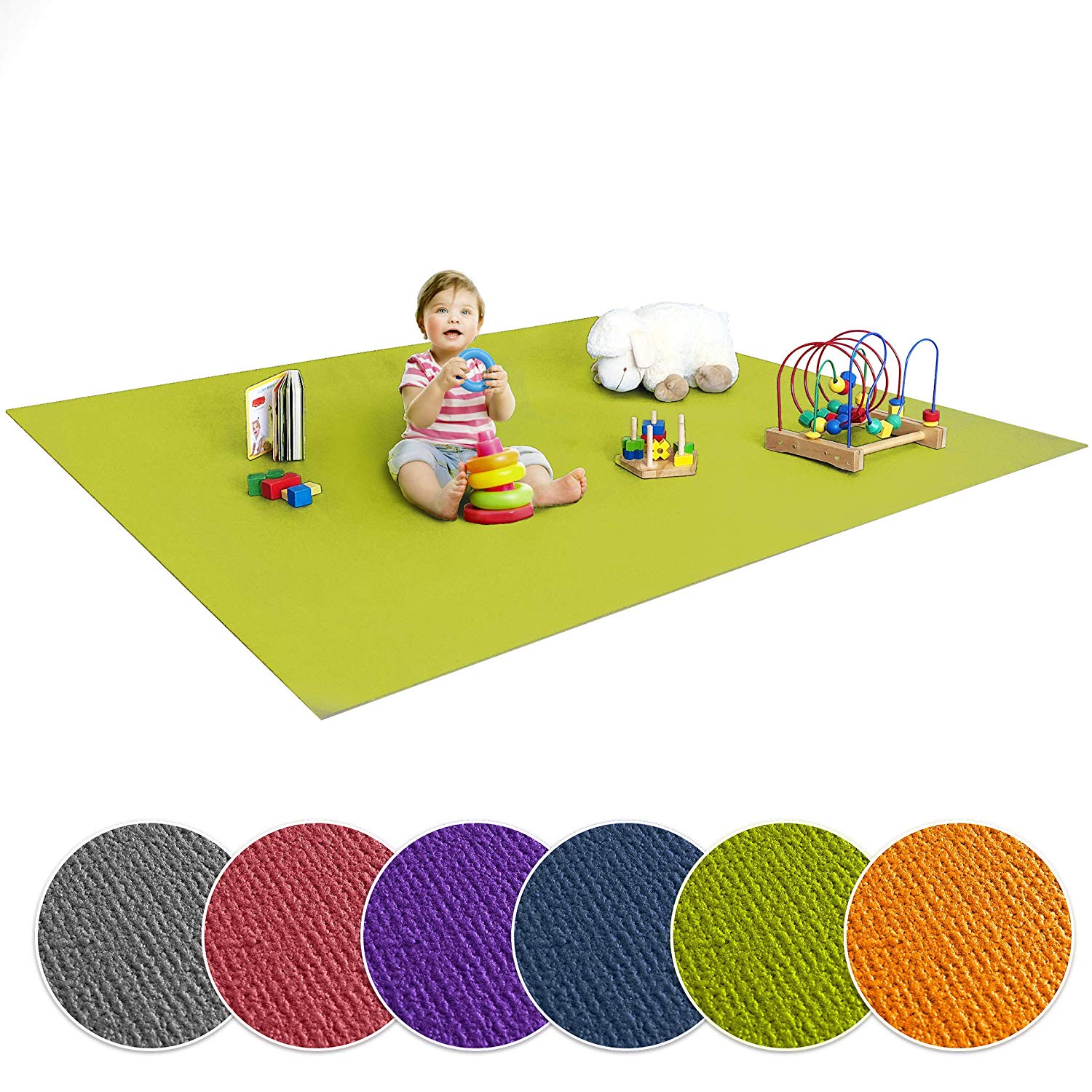 Ehrenkind® Made in Germany Non-Slip Crawling Mat Oeko-Tex Mats Sizes S-XL  