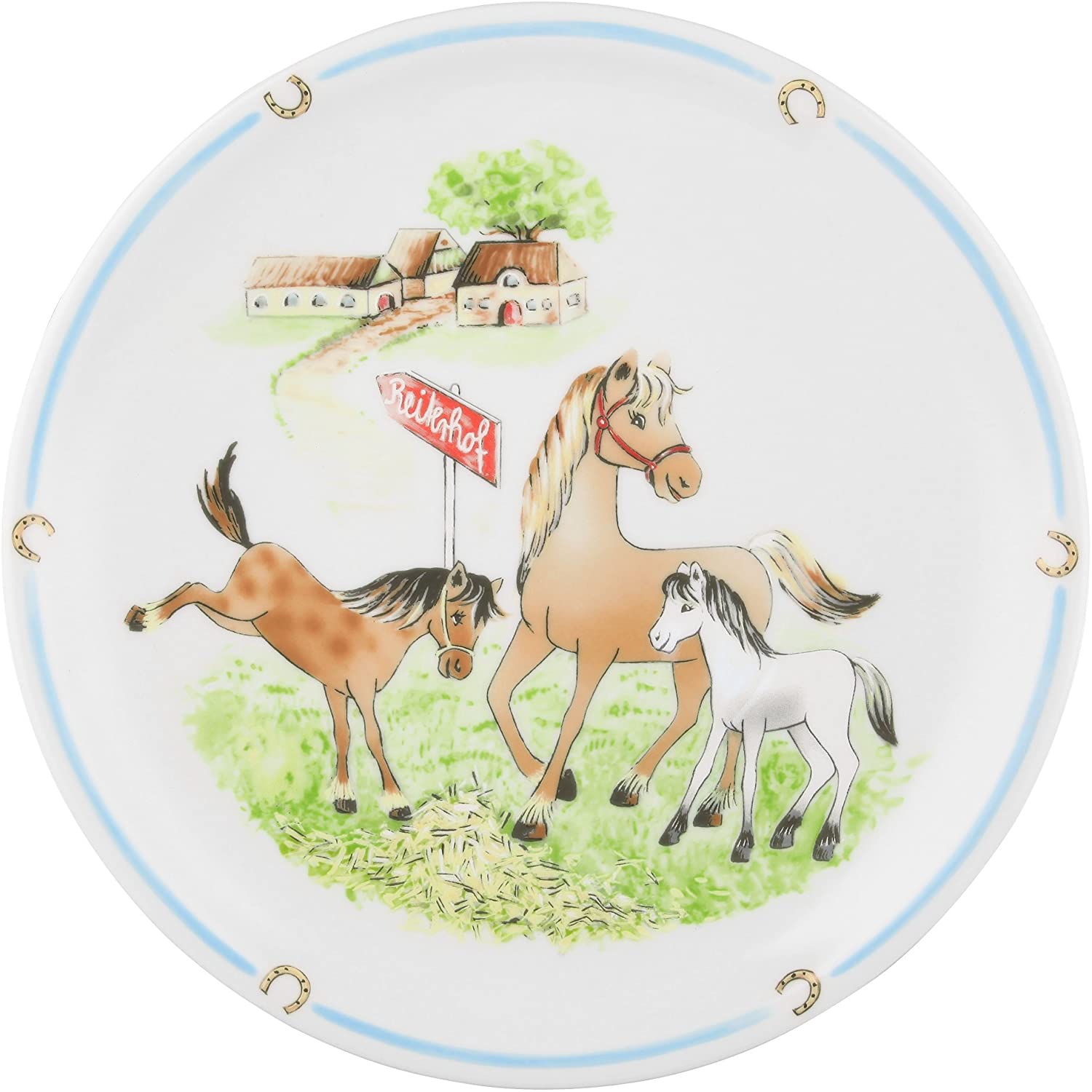 plate flat 25 cm compact mein pony 24778 by Seltmann Weiden