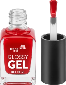trend !t up Nail polish Glossy Gel 130 Dark Red, 11 ml