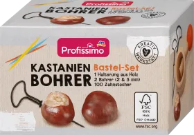 Profissimo Profissimo chestnut drill set, 1 piece