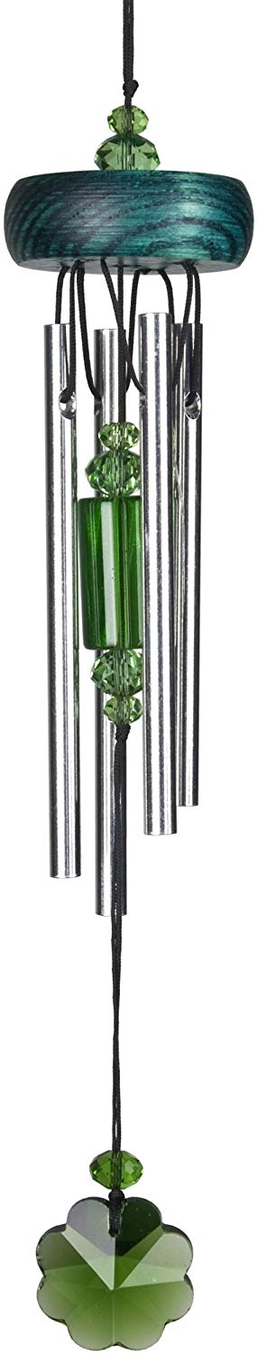 Woodstock Chimes Gem Drop Chimes - Shamrock