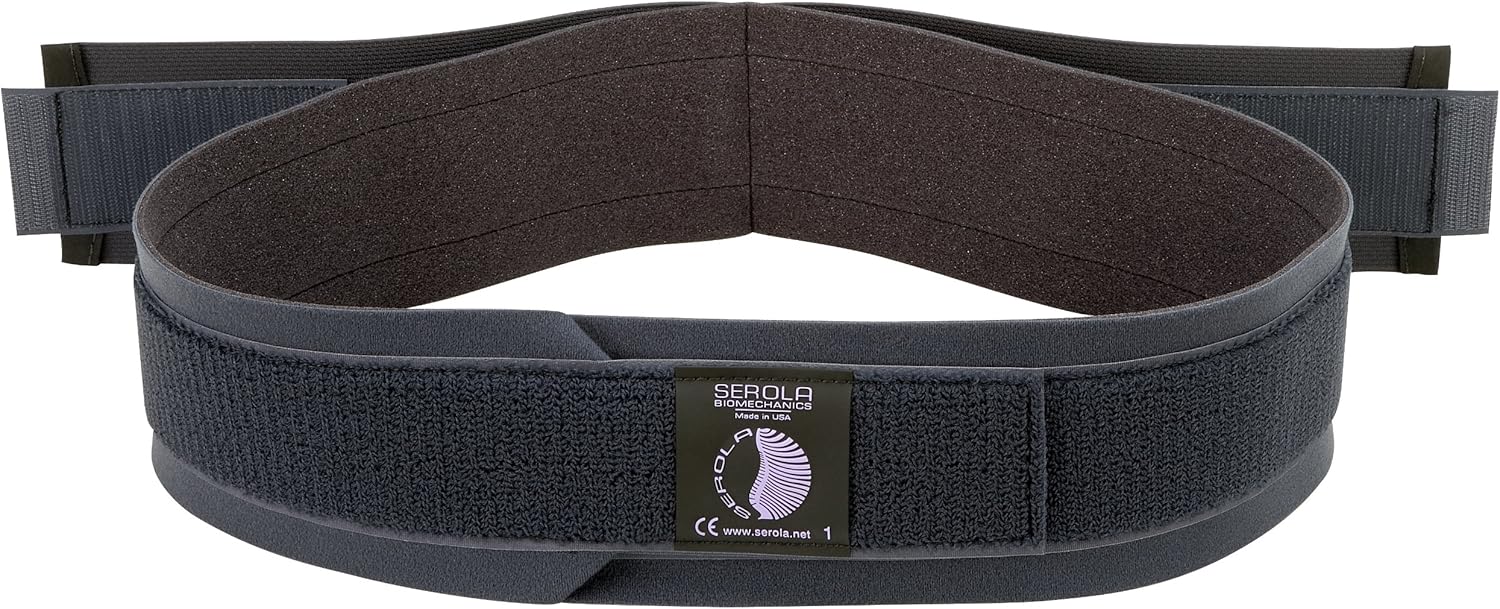 Serola Maternity Support Belt, Large, Sacroiliac Belt, Pregnancy, Comfortable Pelvic Support for Waist, Back, and Abdomen, Belly Band Brace, Relieves Lower Back Pain and Supports Instability